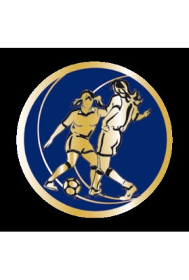 PASTILLE FOOTBALL FEMININ 25 MM