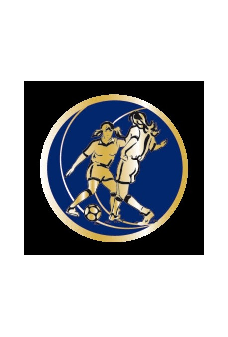 PASTILLE FOOTBALL FEMININ 25 MM