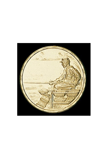 PASTILLE OR PECHE 25 MM