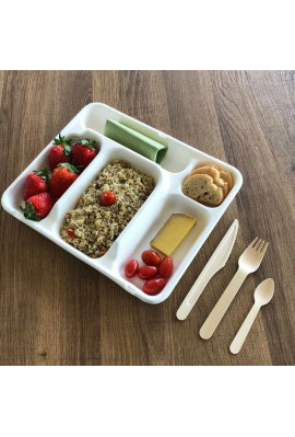 Plateau repas Fibre Végétale