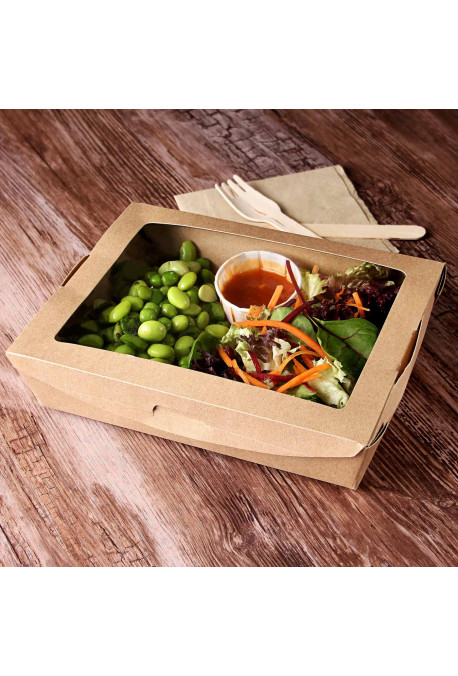 Boîte à salade avec couvercle