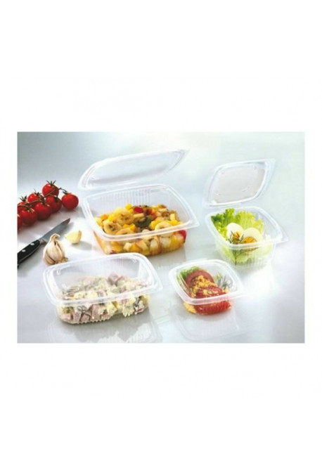 Barquette avec couvercle polypropylène