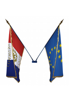 Drapeau de Façade Europe Personalisé