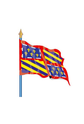 Drapeau Provinces Historiques : Bourgogne