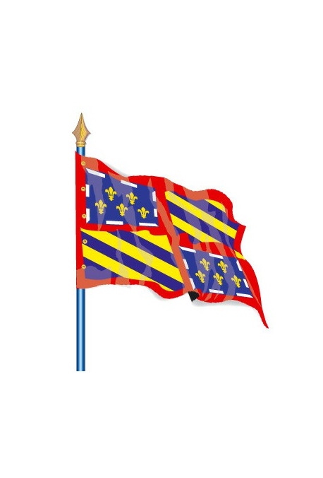 Drapeau Provinces Historiques : Bourgogne