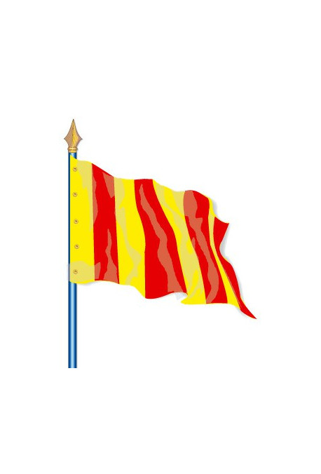 Drapeau Provinces Historiques : Roussillon