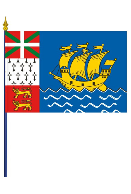 Saint Pierre et Miquelon : Drapeau Régions Administratives