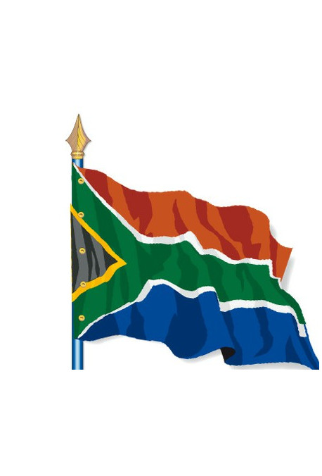 Afrique du Sud : Drapeau Pays du Monde