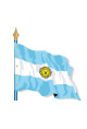 Argentine : Drapeau Pays du Monde