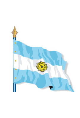 Argentine : Drapeau Pays du Monde