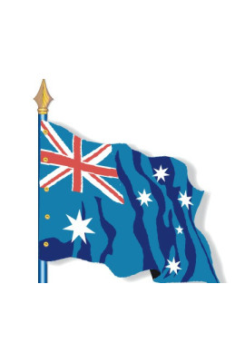 Australie : Drapeau Pays du Monde
