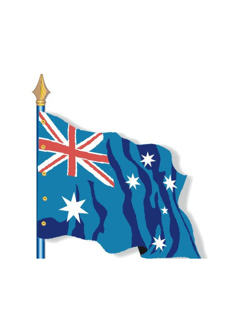 Australie : Drapeau Pays du Monde