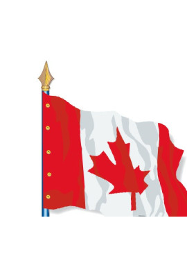 Canada : Drapeau Pays du Monde