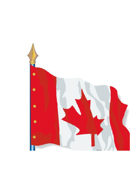 Canada : Drapeau Pays du Monde