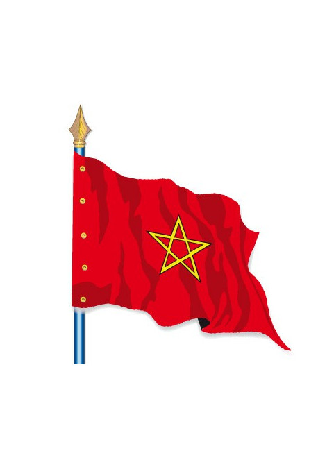 Maroc : Drapeau Pays du Monde
