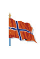 Norvège : Drapeau Pays du Monde