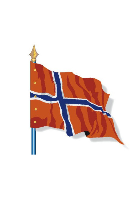 Norvège : Drapeau Pays du Monde