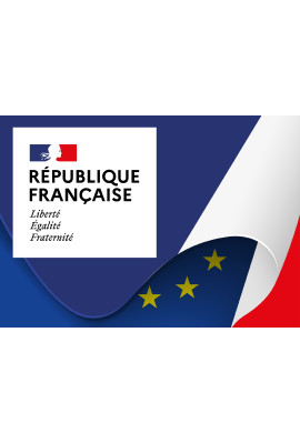Plaques République Française - Modèle Drapeau