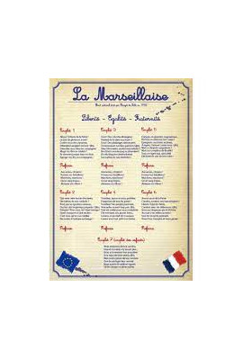 Panneau "La Marseillaise"